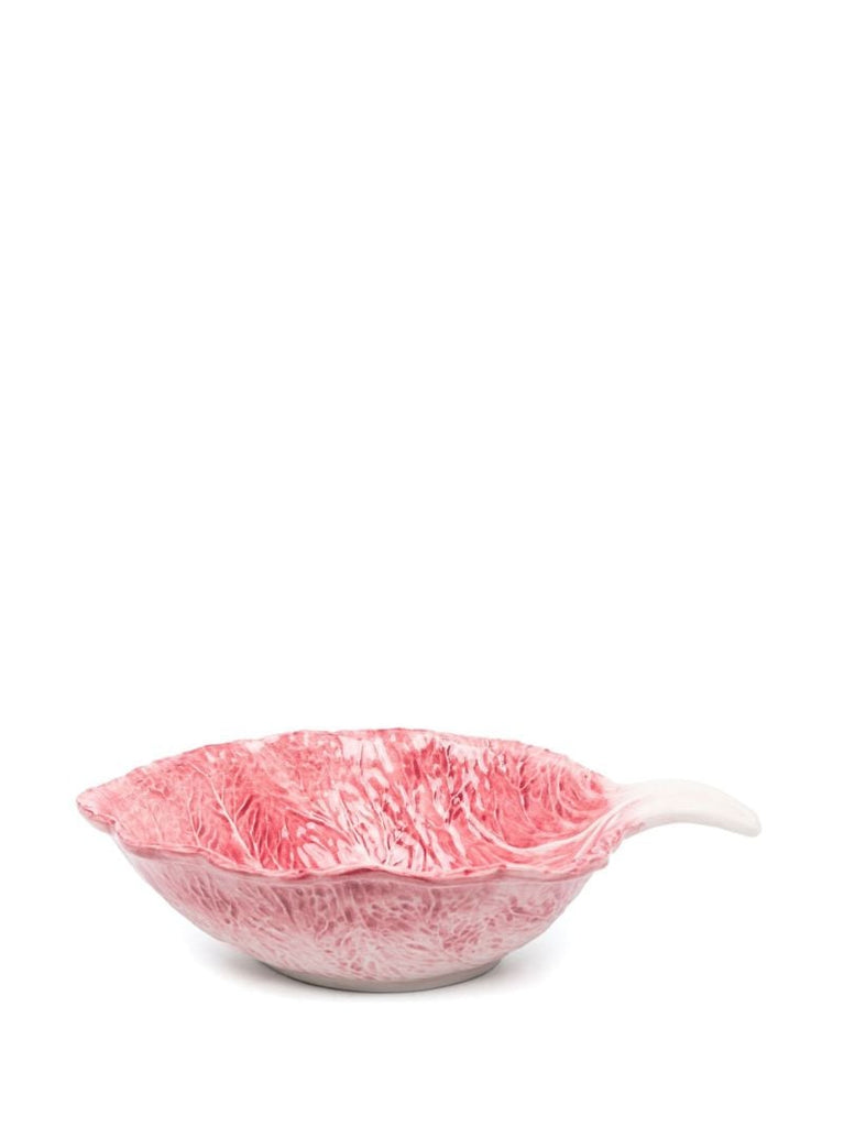 Pink Radicchio Ceramic Salad Bowl