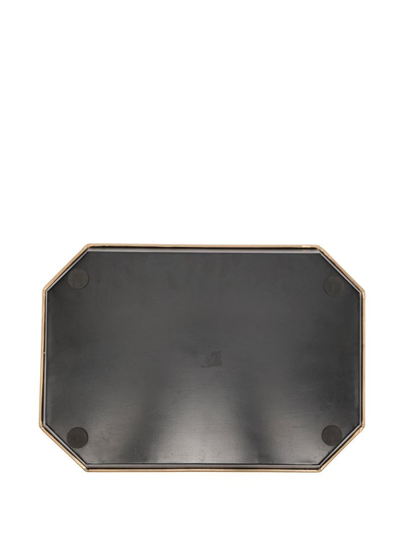 Pink Flora Iron Tray