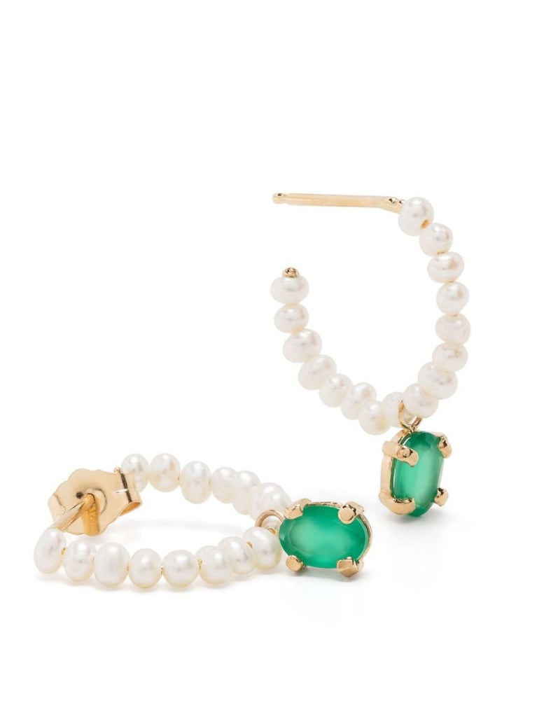 14k Yellow Gold Almira Darling Pearl Earrings