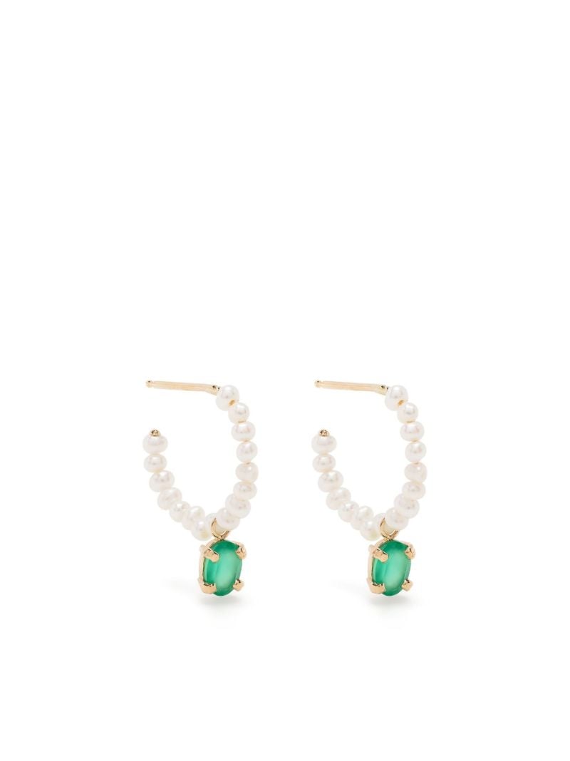 14k Yellow Gold Almira Darling Pearl Earrings