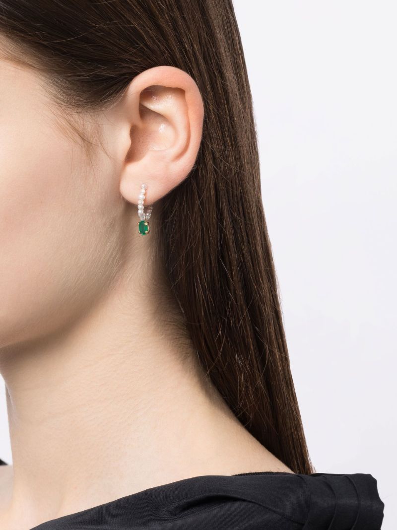 14k Yellow Gold Almira Darling Pearl Earrings