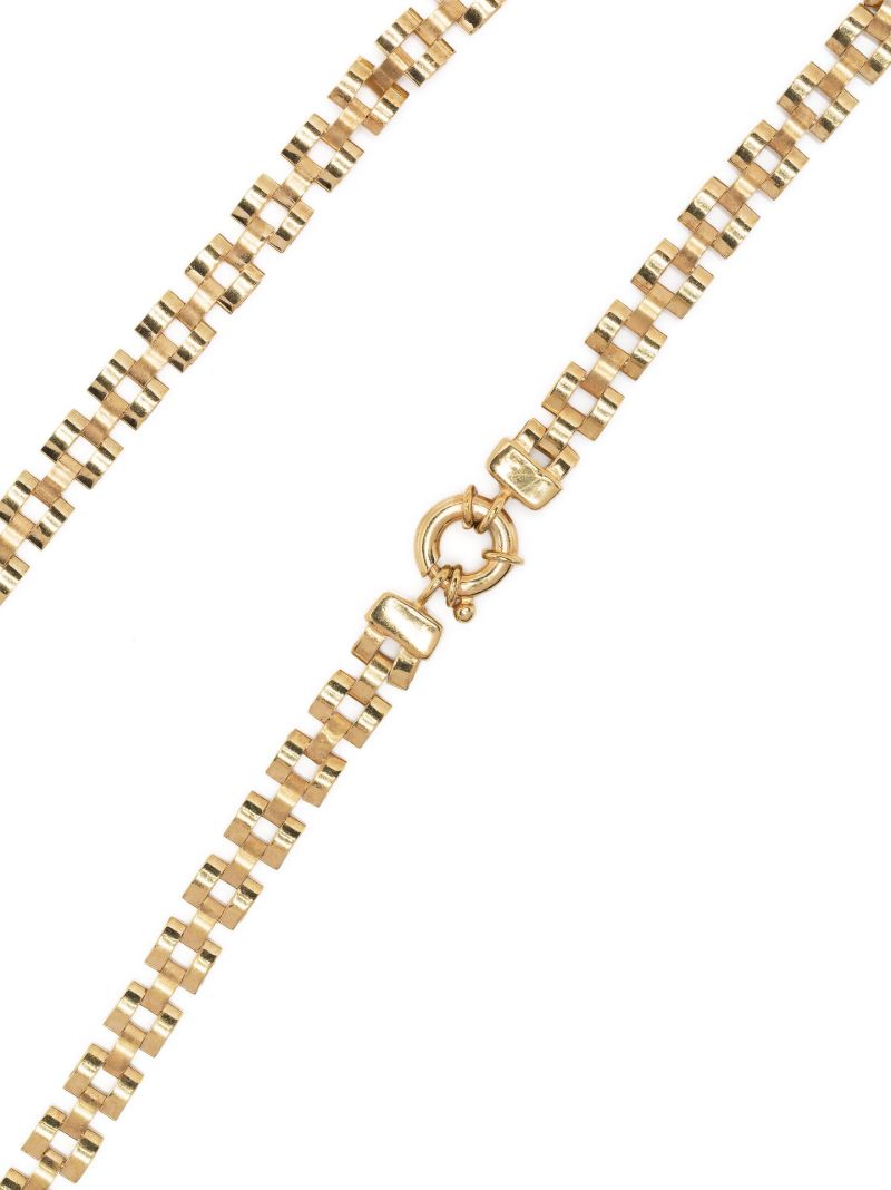 Gold Vermeil Blitz Collar Necklace