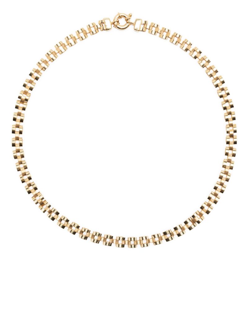 Gold Vermeil Blitz Collar Necklace