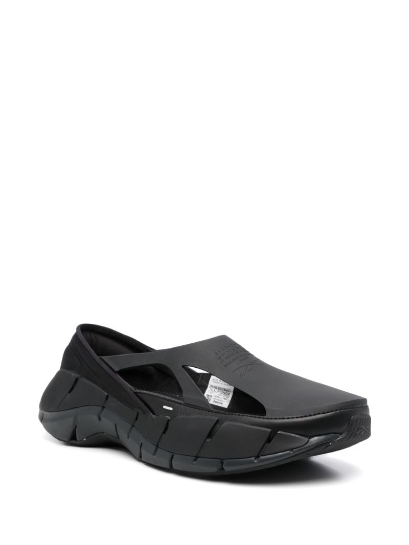 Black X Reebok Croafer Slip-on Sneakers