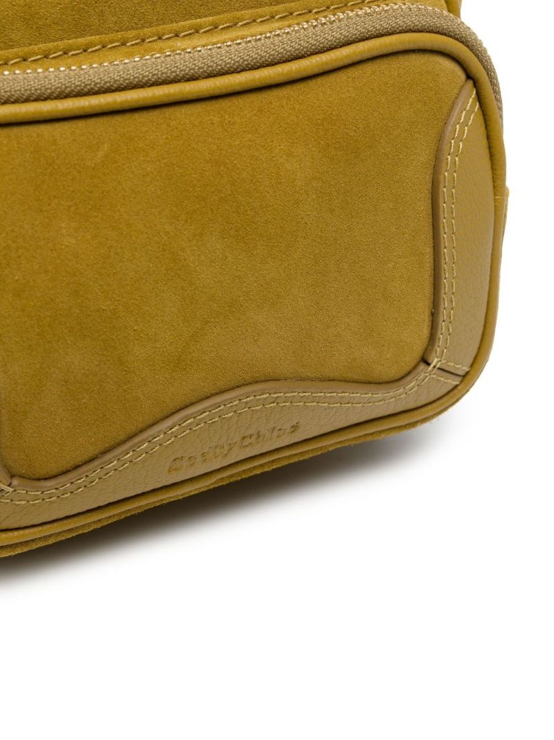 Green Hana Suede Camera Bag
