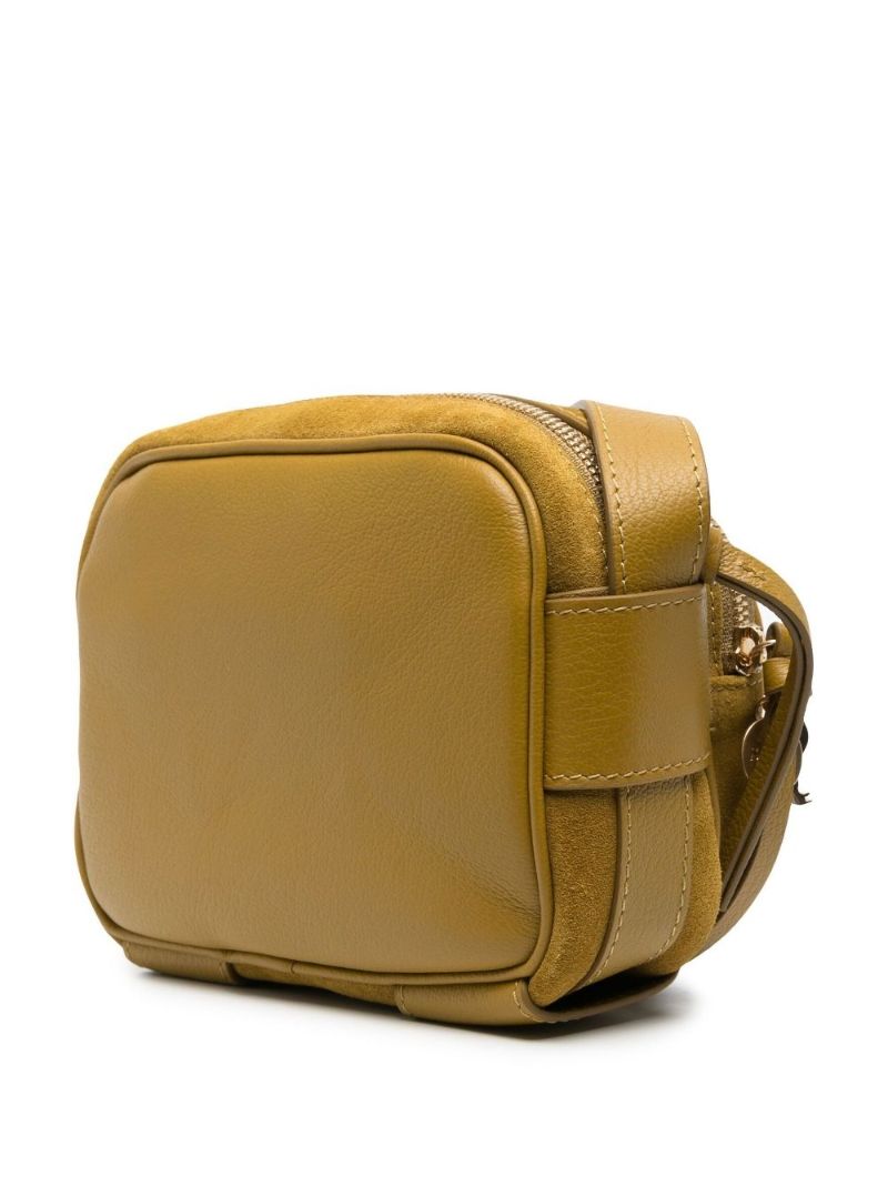 Green Hana Suede Camera Bag