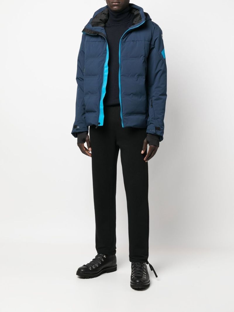 Blue Depart Hooded Ski Jacket