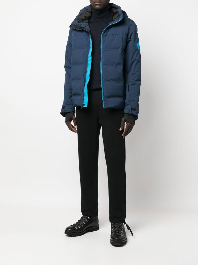 Blue Depart Hooded Ski Jacket