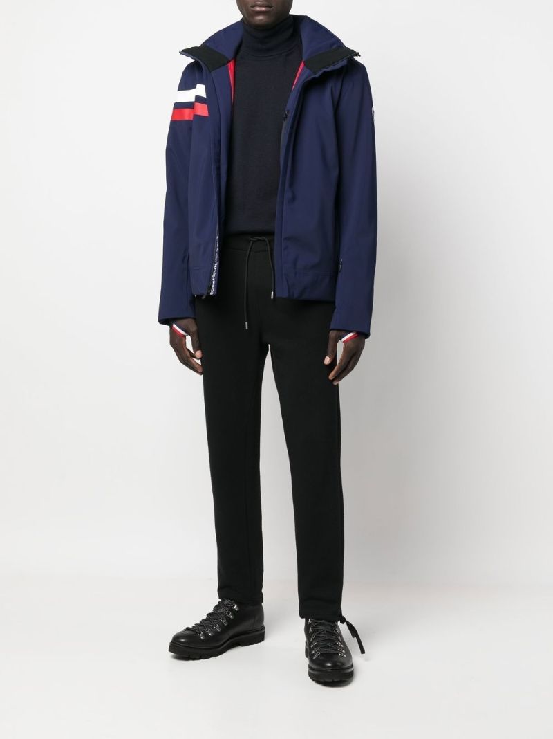 Blue Resort Hooded Ski Jacket