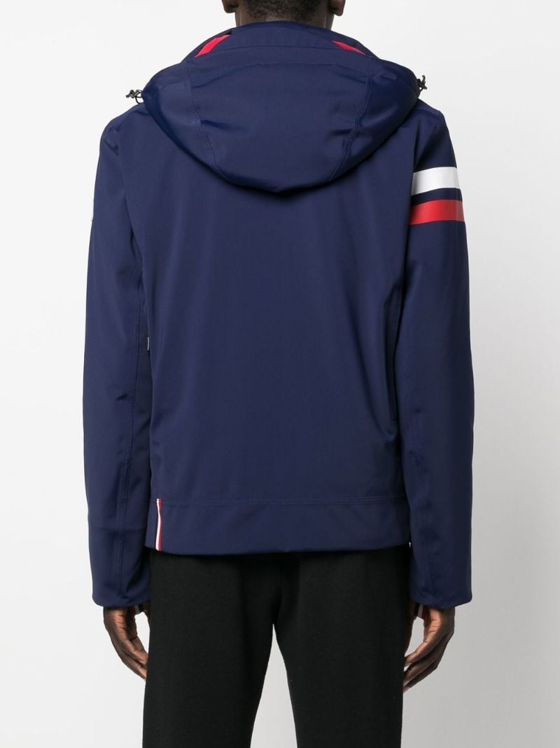 Blue Resort Hooded Ski Jacket