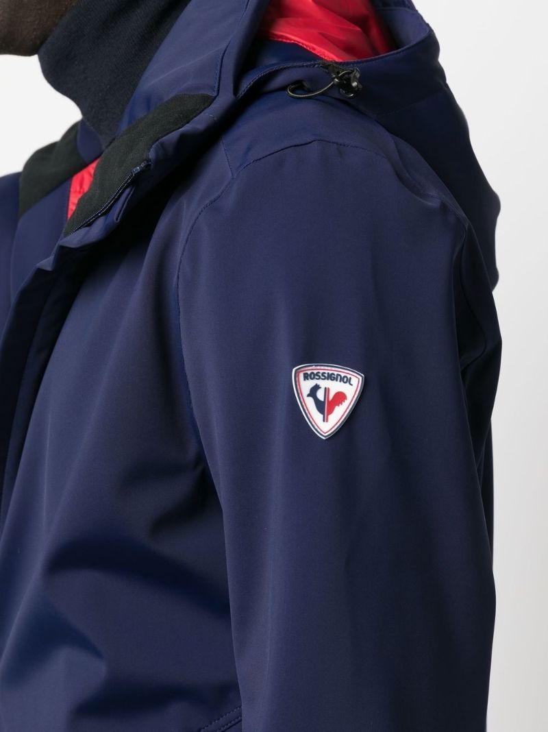 Blue Resort Hooded Ski Jacket