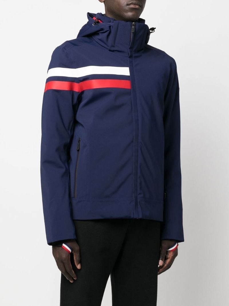 Blue Resort Hooded Ski Jacket