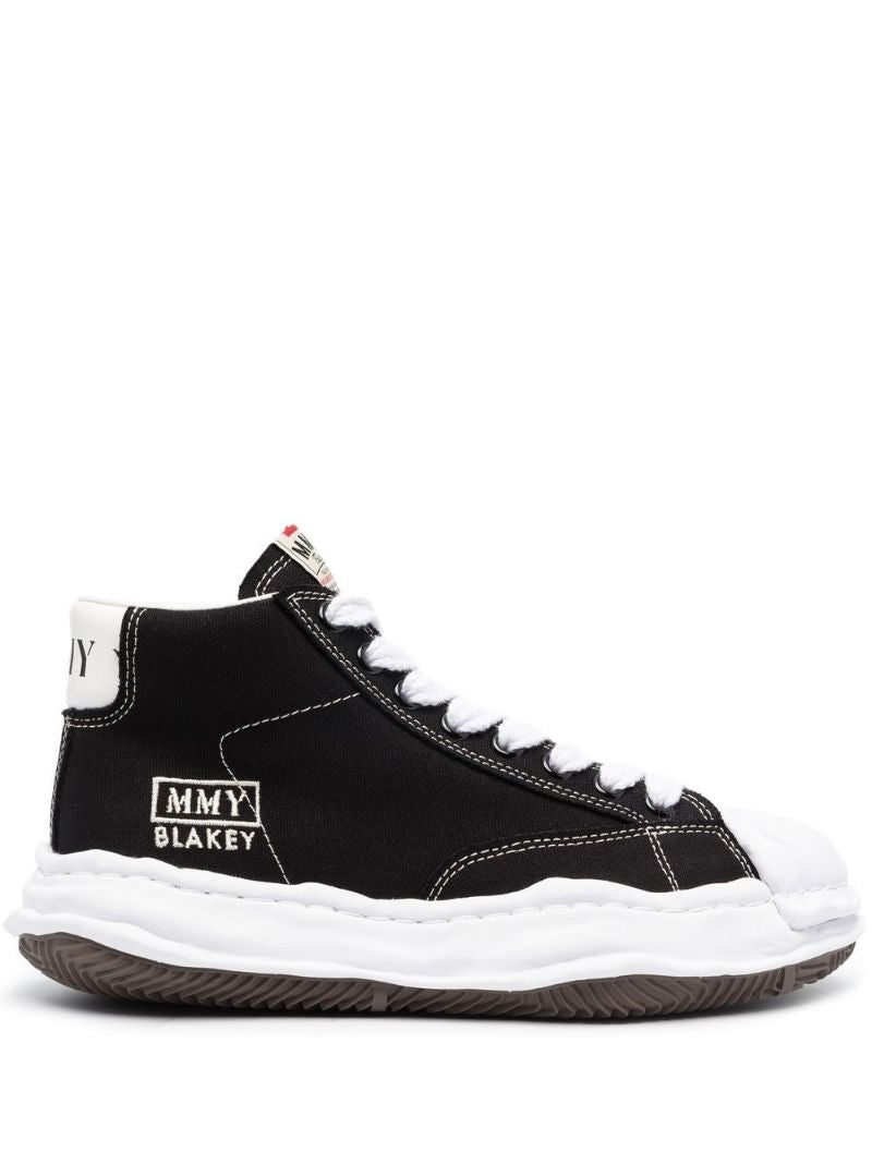 Black Blakey High-top Sneakers