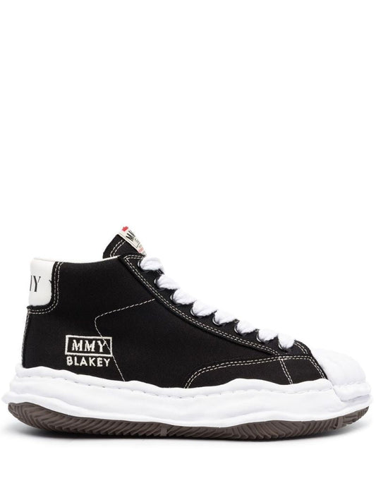 Black Blakey High-top Sneakers