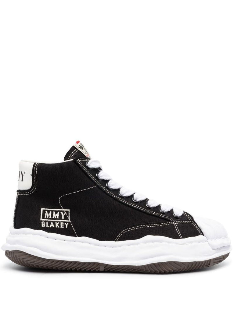 Black Blakey High-top Sneakers