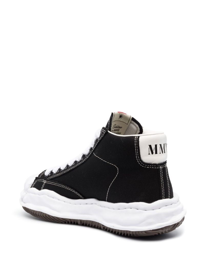 Black Blakey High-top Sneakers