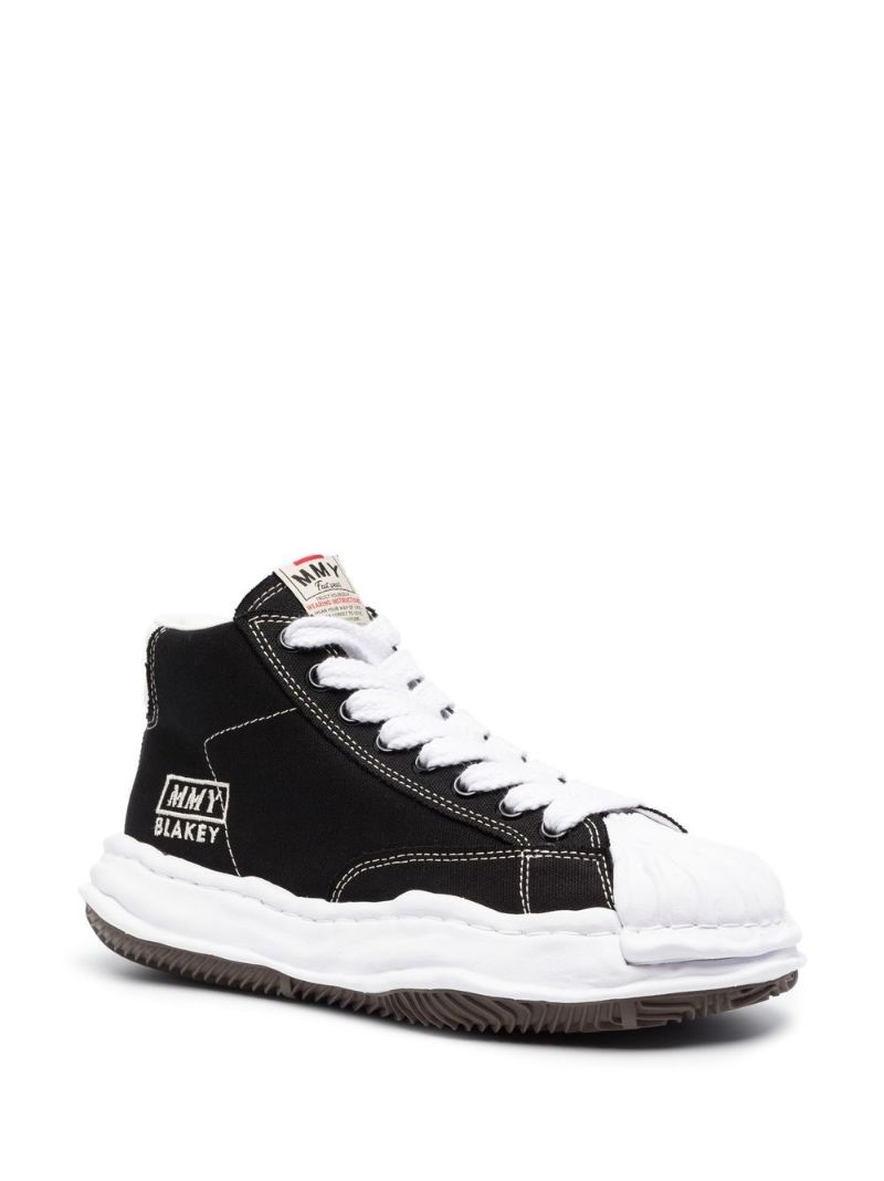 Black Blakey High-top Sneakers