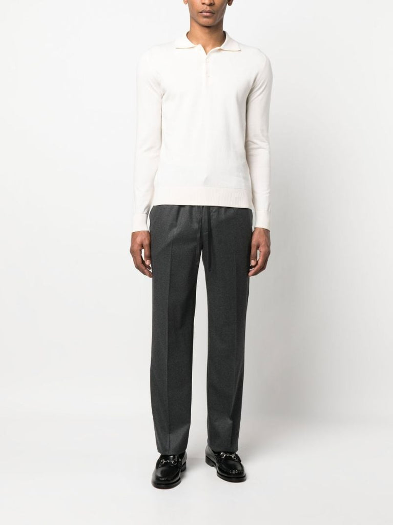 Grey Asolo Cashmere Trousers