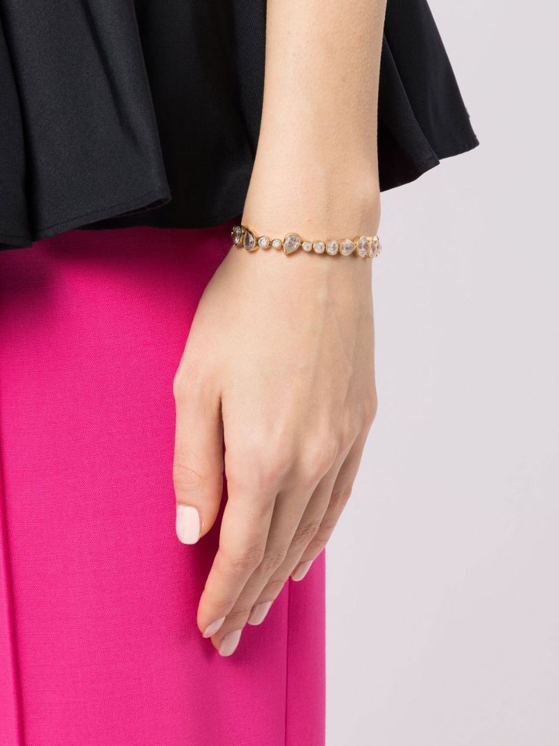 Gold Vermeil Anti-heroes Crystal Bracelet