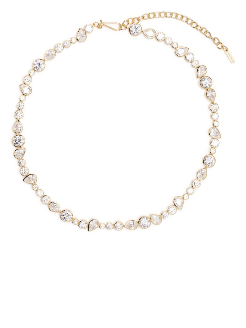 Gold Vermeil Anti-heroes Crystal Necklace
