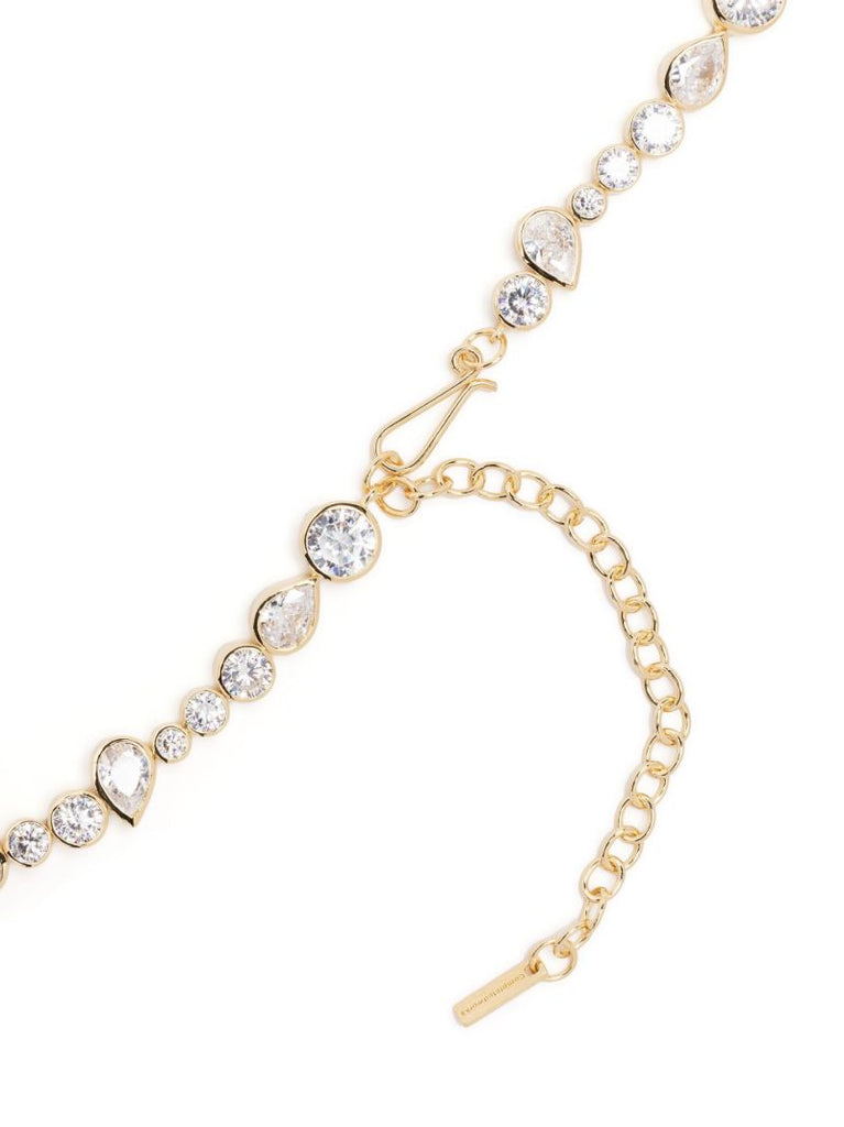 Gold Vermeil Anti-heroes Crystal Necklace