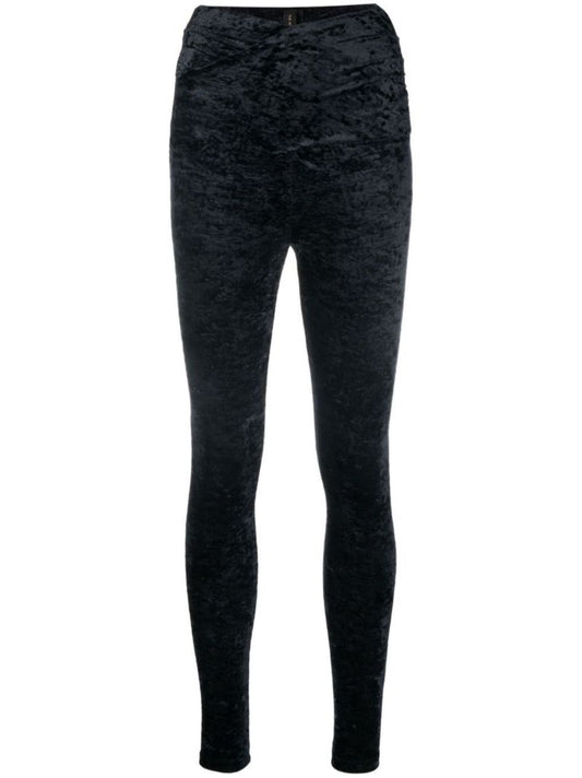 Black Keila Velvet Leggings