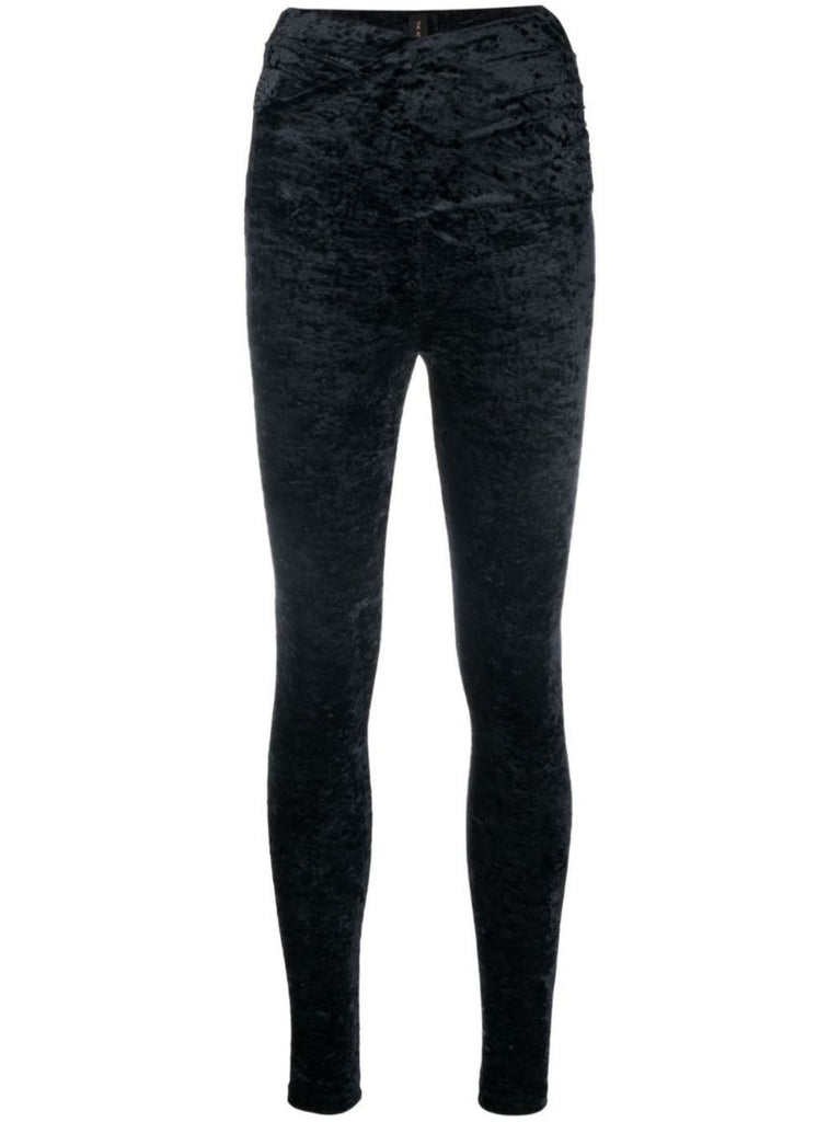 Black Keila Velvet Leggings