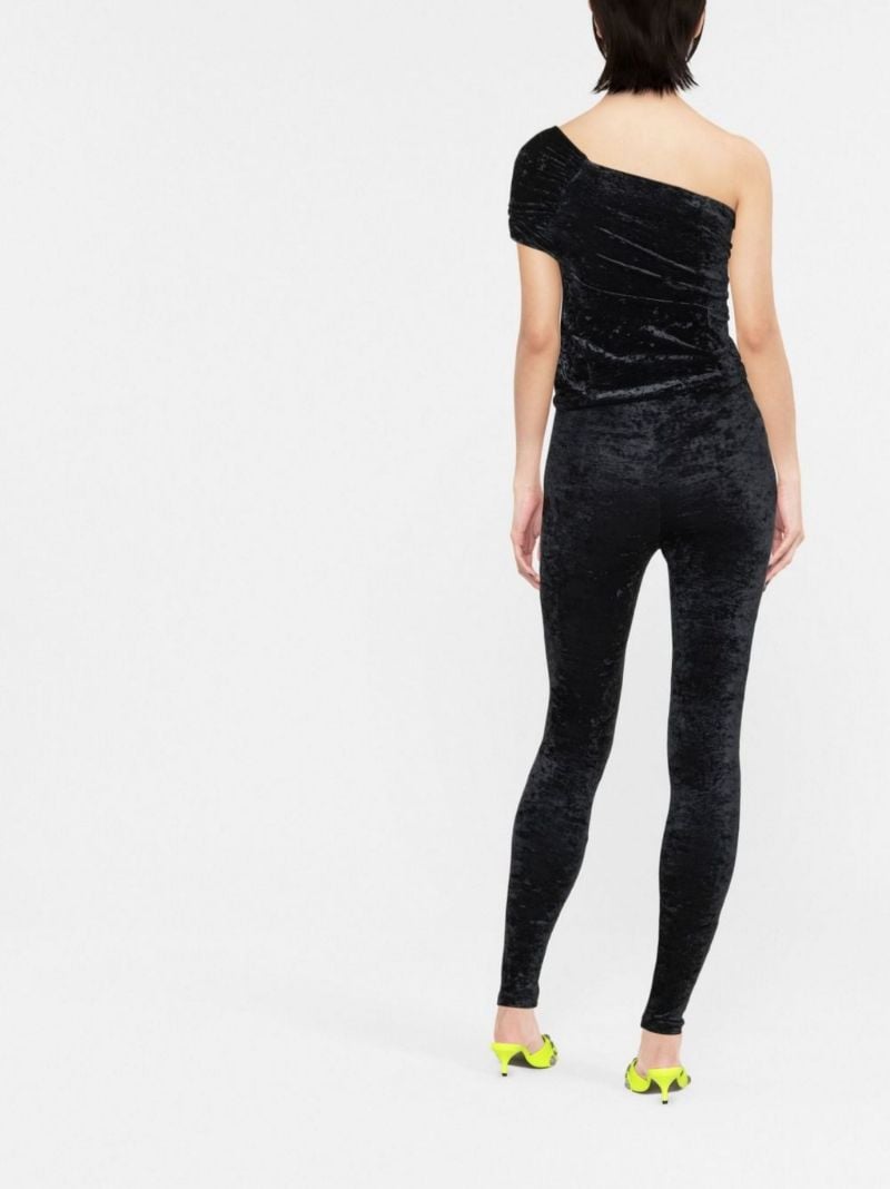 Black Keila Velvet Leggings