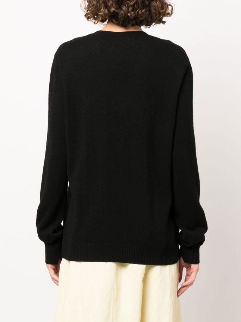 Black Serafini Cashmere Sweater