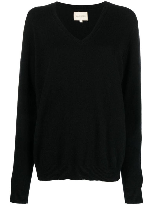 Black Serafini Cashmere Sweater