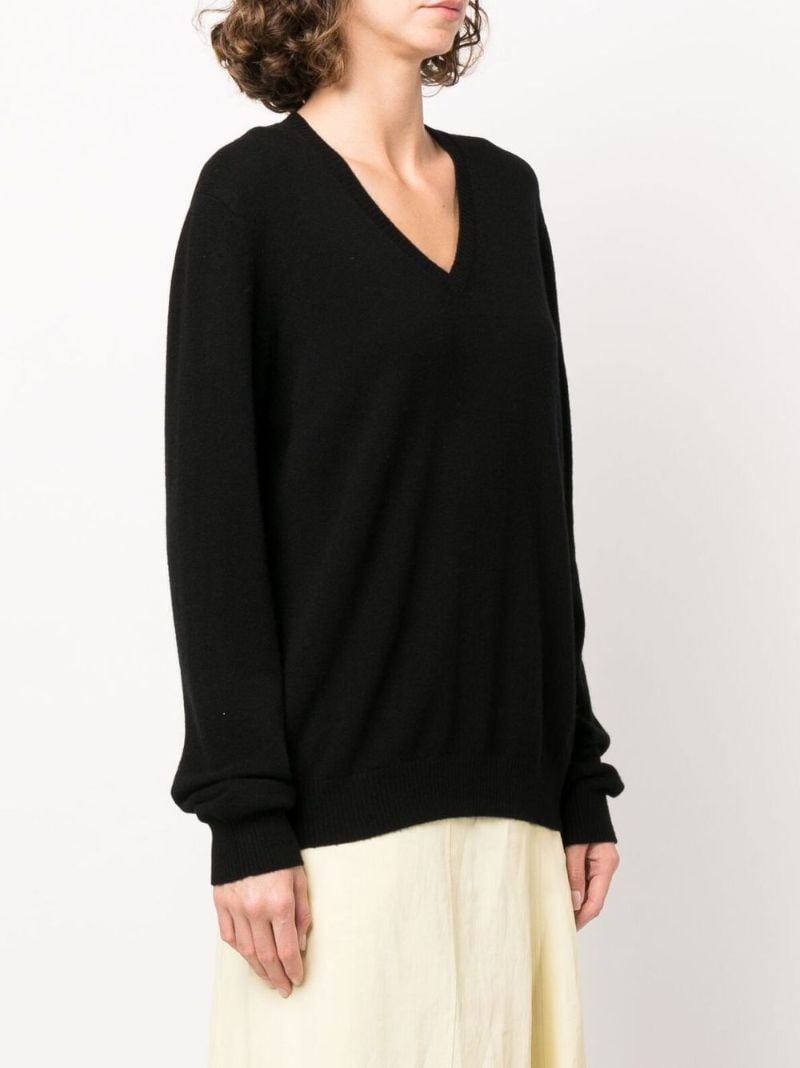Black Serafini Cashmere Sweater