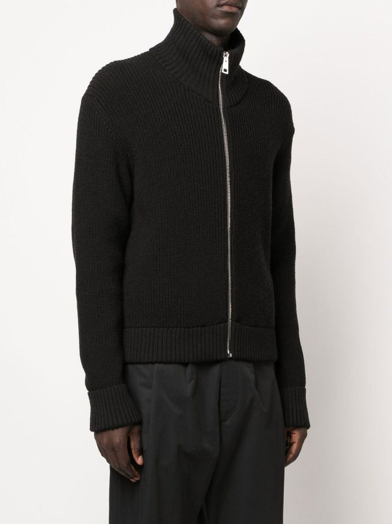 Black Full Zip Will-tech Sweater