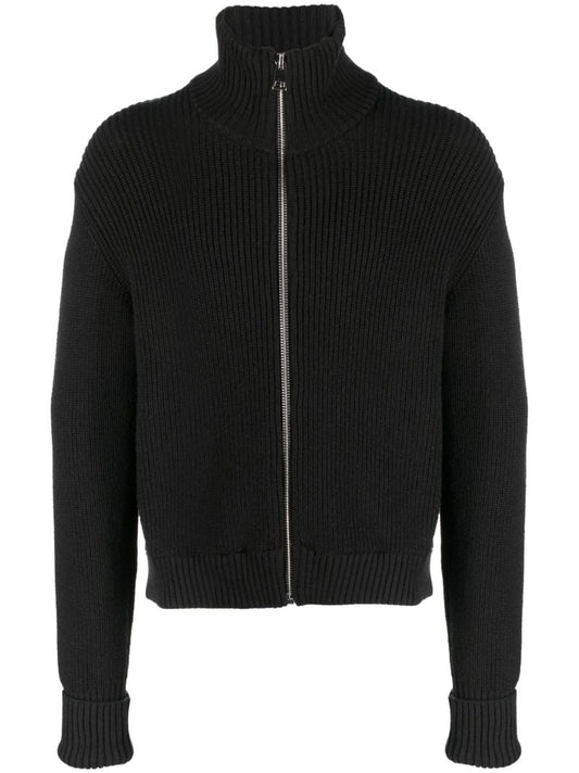Black Full Zip Will-tech Sweater