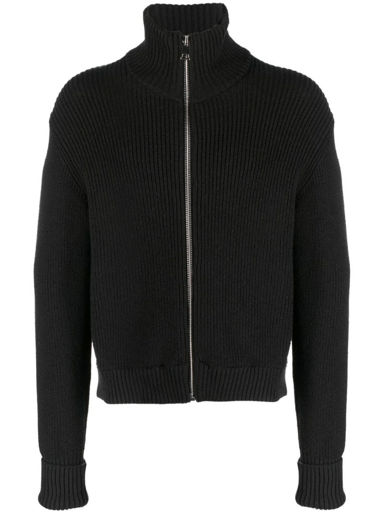 Black Full Zip Will-tech Sweater