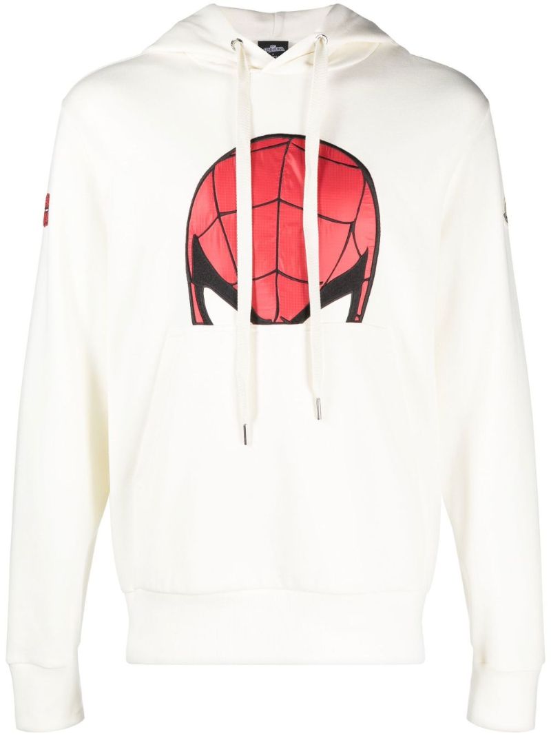 X Marvel White Spider-man Cotton Hoodie