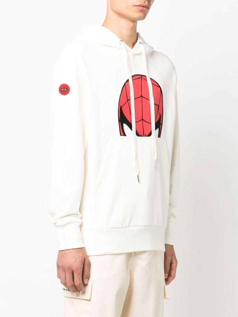 X Marvel White Spider-man Cotton Hoodie