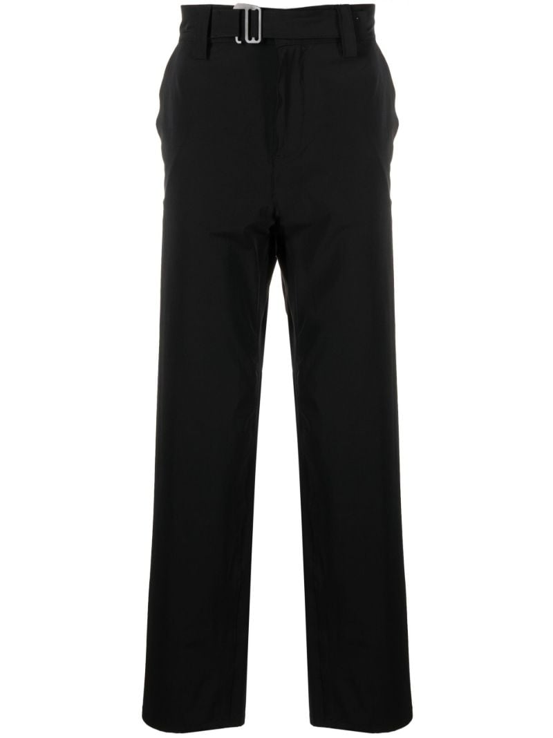 Black Belted Trousers