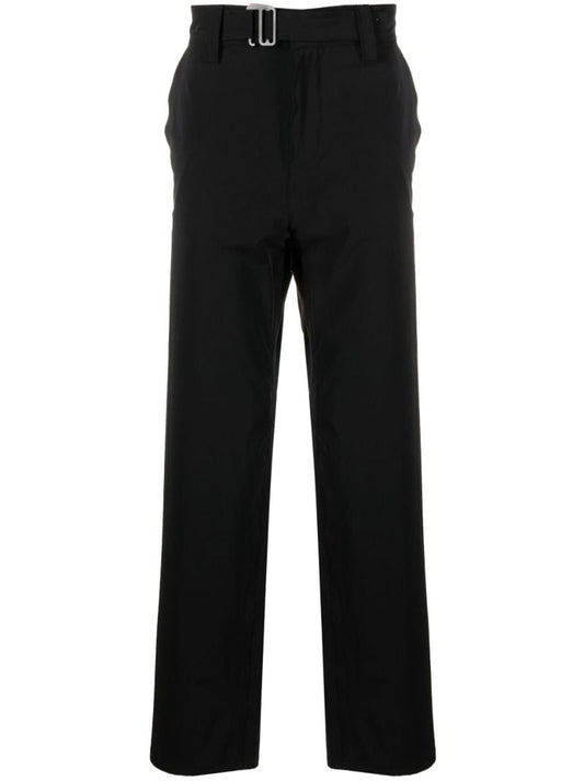 Black Belted Trousers