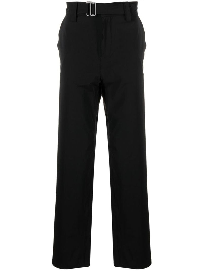 Black Belted Trousers