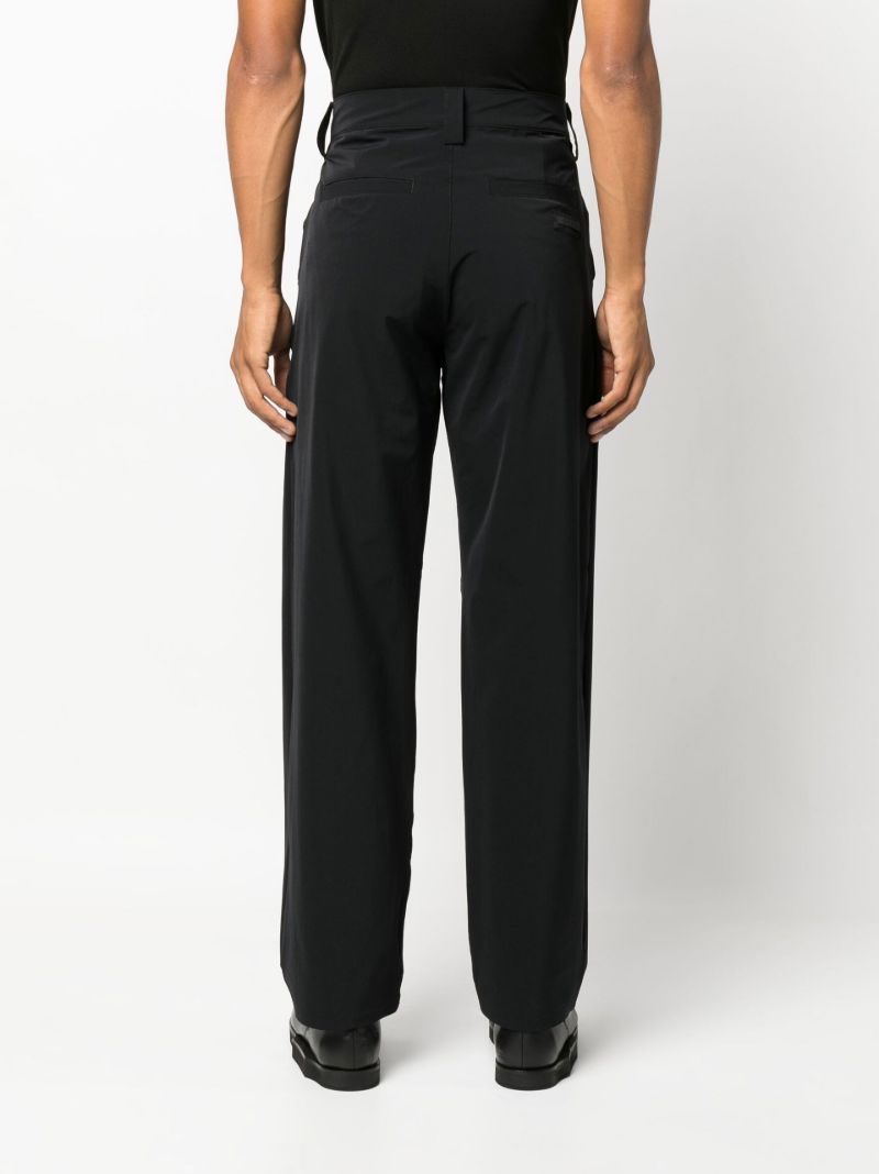 Black Belted Trousers
