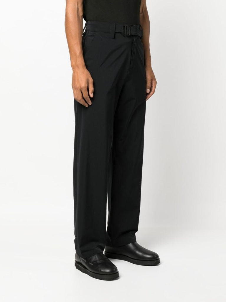 Black Belted Trousers