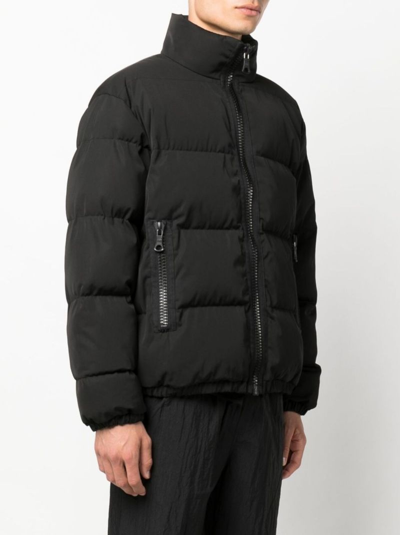 Black Uniform Padded Jacket