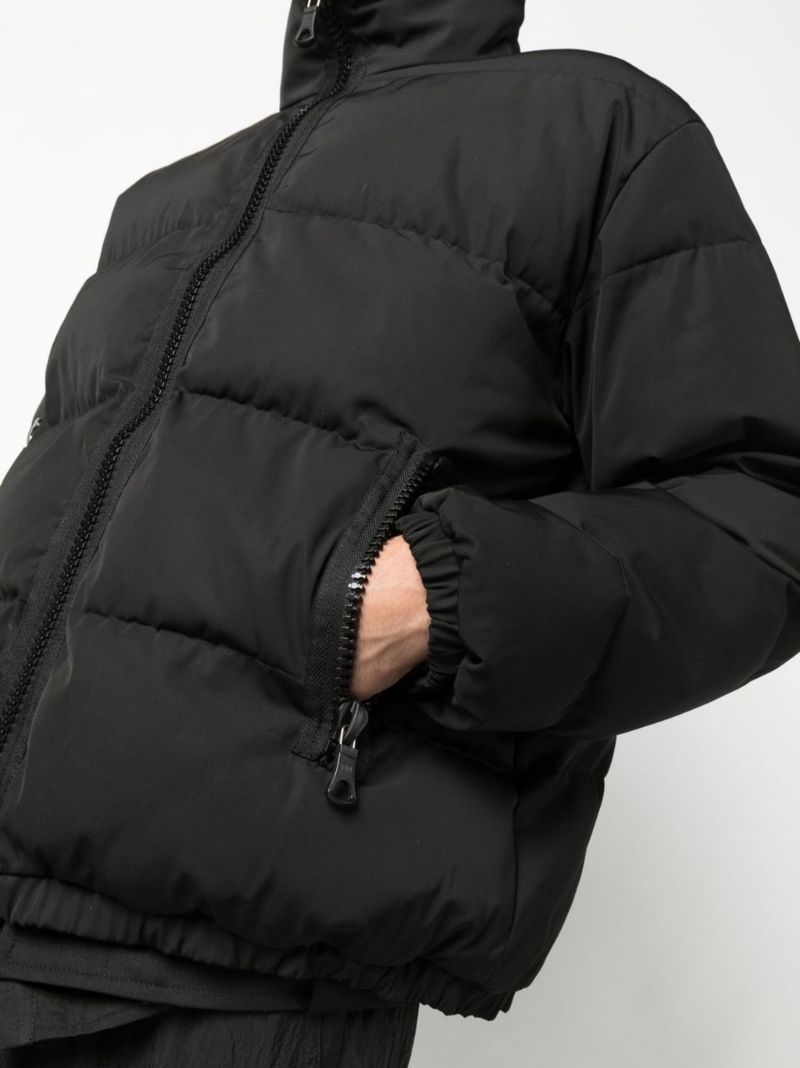 Black Uniform Padded Jacket