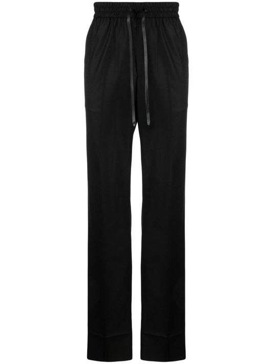 Black Asolo Cashmere Trousers