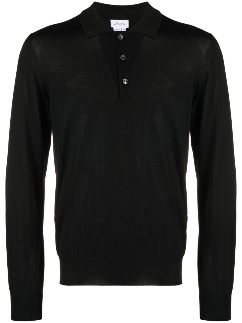 Black Polo Sweater