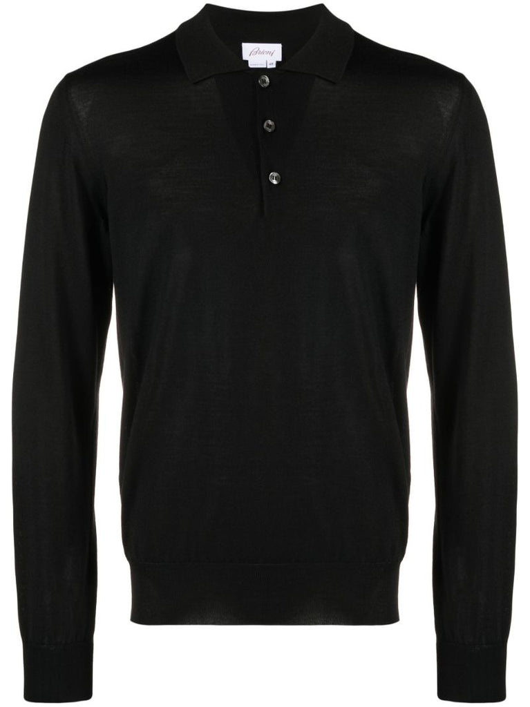 Black Polo Sweater