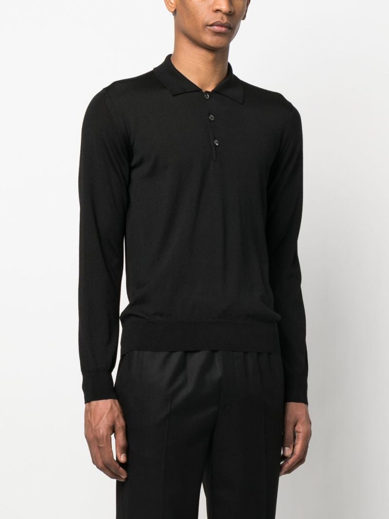 Black Polo Sweater
