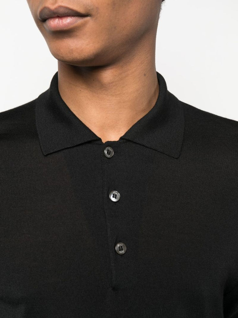 Black Polo Sweater