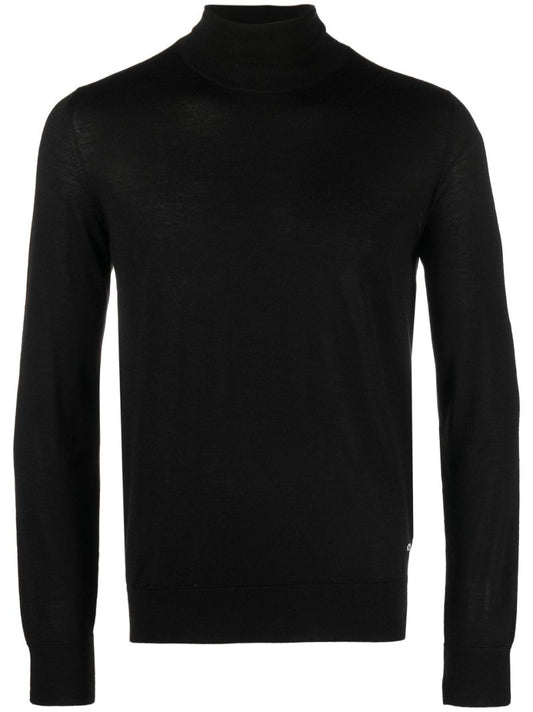 Black Dolcevita Roll Neck Jumper