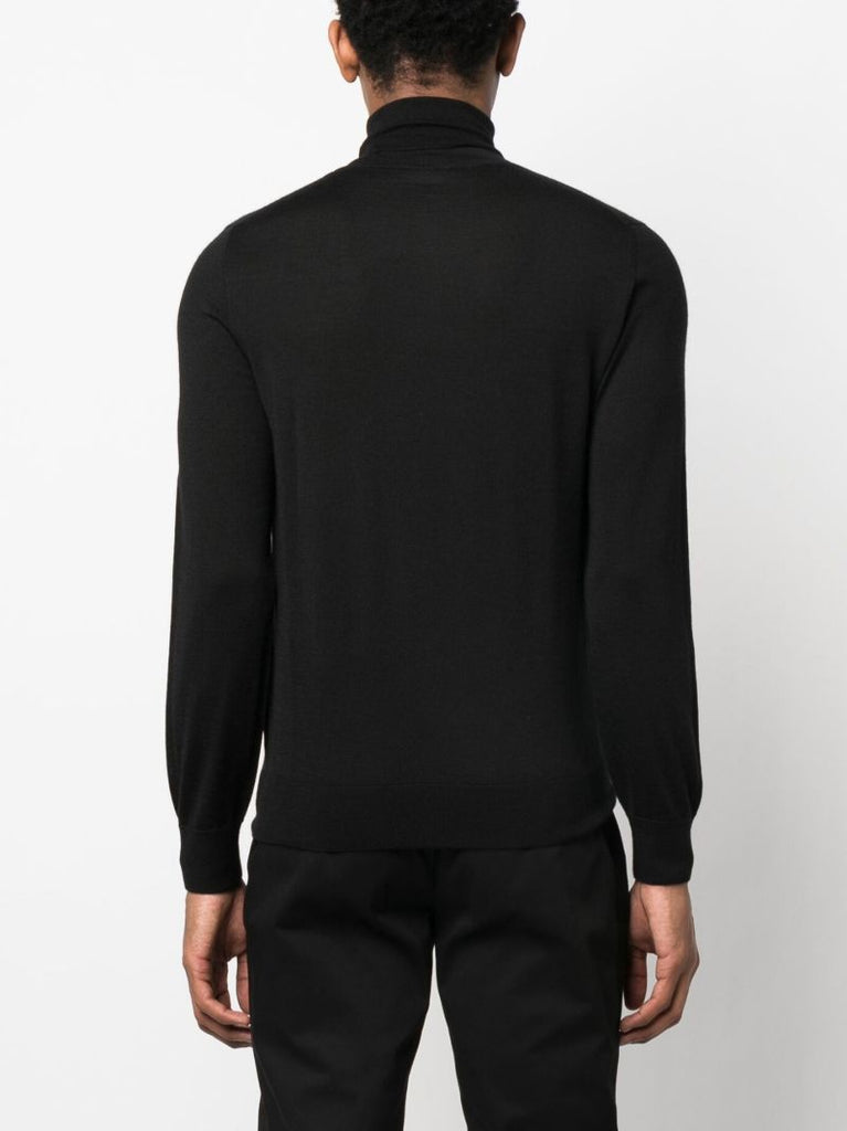 Black Dolcevita Roll Neck Jumper